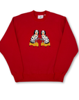 Ladies Nip & Tuck Martini Dogs Embroidered Sweatshirt - Willa Heart Collection
