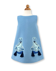 Girls Aldrich and Madame De Bleu Dress - Willa Heart Collection