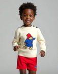 Kids Paddington Bear Sweater - Red Hat Edition