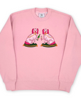 Ladies Bitsy and Tipsy Embroidered Sweatshirt - Willa Heart Collection