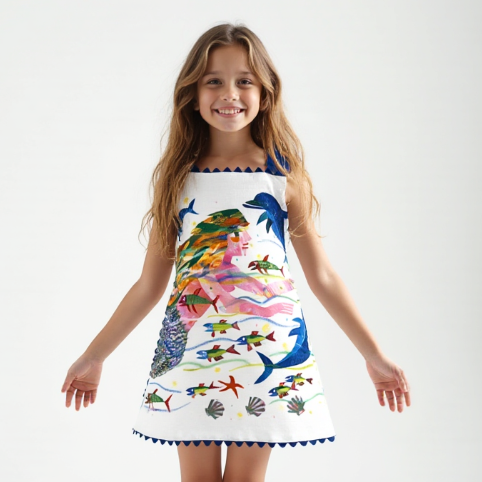 【美品】etoll. エトル　Cutout mermaid dress カットアウトマーメイドドレス｜パーティードレス・結婚式