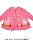 Girls Pink Buffy and Muffy Dress - Willa Heart Collection