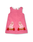 Girls Pink Buffy and Muffy Dress - Willa Heart Collection