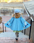 Girls Aldrich and Madame De Bleu Coat - Willa Heart Collection