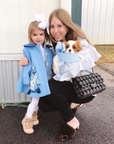 Girls Aldrich and Madame De Bleu Coat - Willa Heart Collection