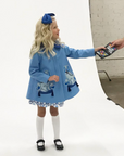 Girls Aldrich and Madame De Bleu Coat - Willa Heart Collection
