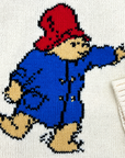 Kids Paddington Bear Sweater - Red Hat Edition