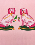 Ladies Bitsy and Tipsy Embroidered Sweatshirt - Willa Heart Collection