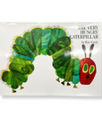 Hardcover edition of The Very Hungry Caterpillar by Eric Carle, featuring vibrant illustrations and interactive die-cut pages for young readers