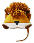 Cozy wool blend lion hat with a playful mane, sherpa lining, and adjustable chin strap for toddlers and kids