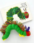 Very Hungry Caterpillar Board Book & Plush Toy Set with a soft green caterpillar and sturdy storybook, perfect for toddlers