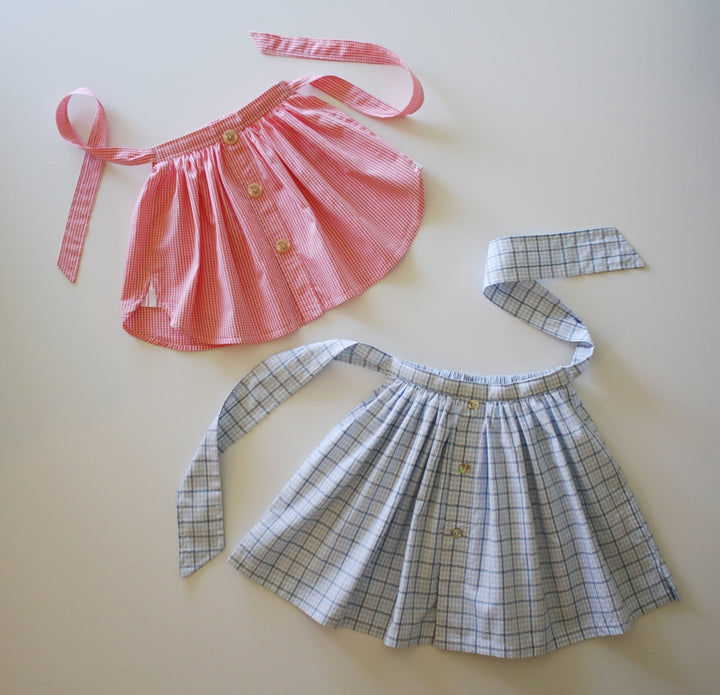 Swingy Spring Skirts Made From Old Cotton Shirts