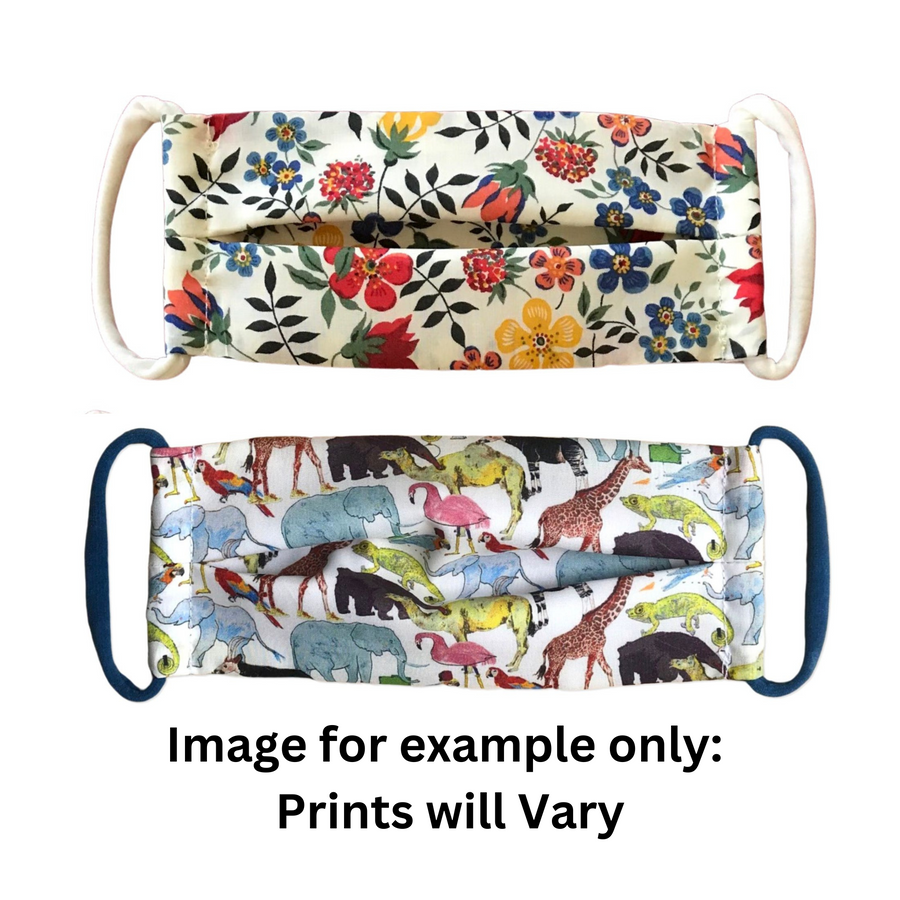 Two Cotton Masks Child Size (Ages 27 years) Little Goodall