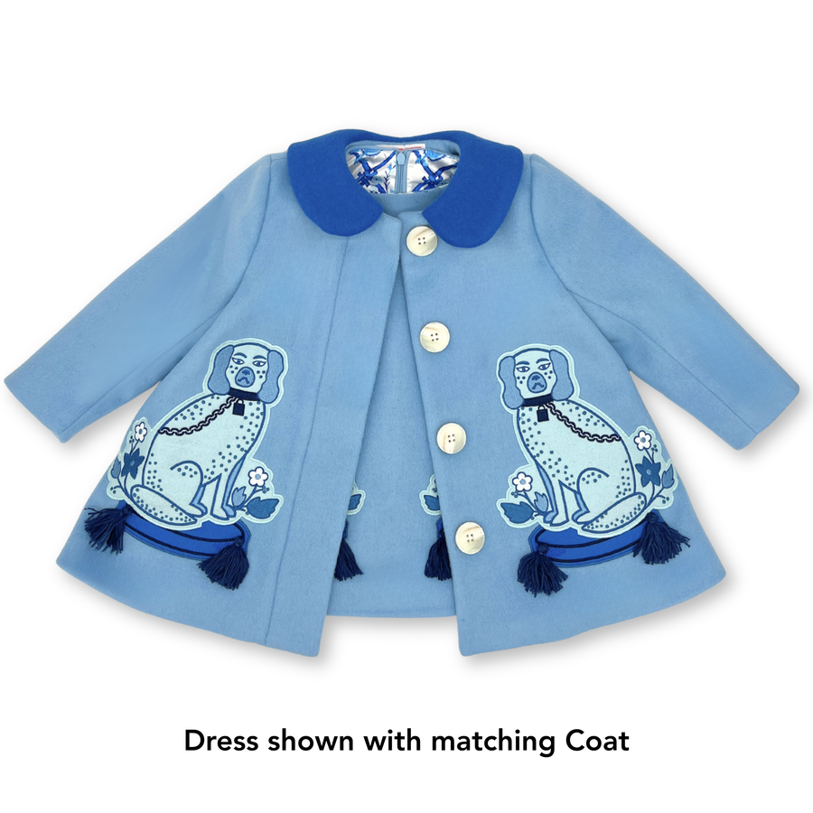 Girls Aldrich and Madame De Bleu Dress - Willa Heart Collection