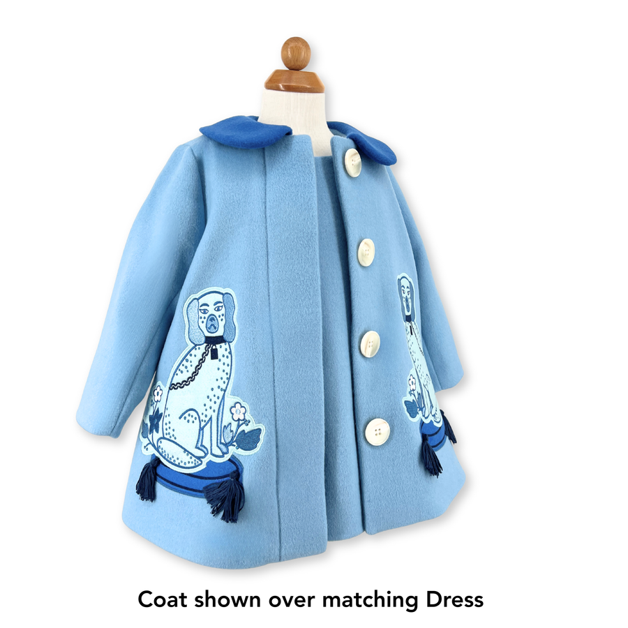 Girls Aldrich and Madame De Bleu Coat - Willa Heart Collection