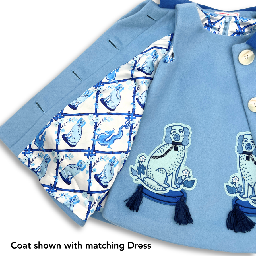 Girls Aldrich and Madame De Bleu Coat - Willa Heart Collection