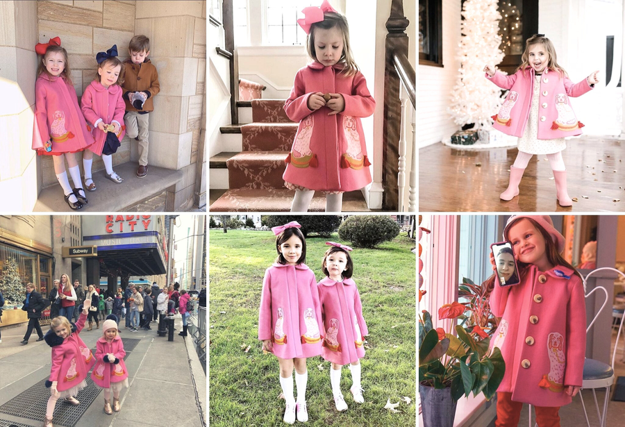 Girls Buffy and Muffy Coat - Willa Heart Collection