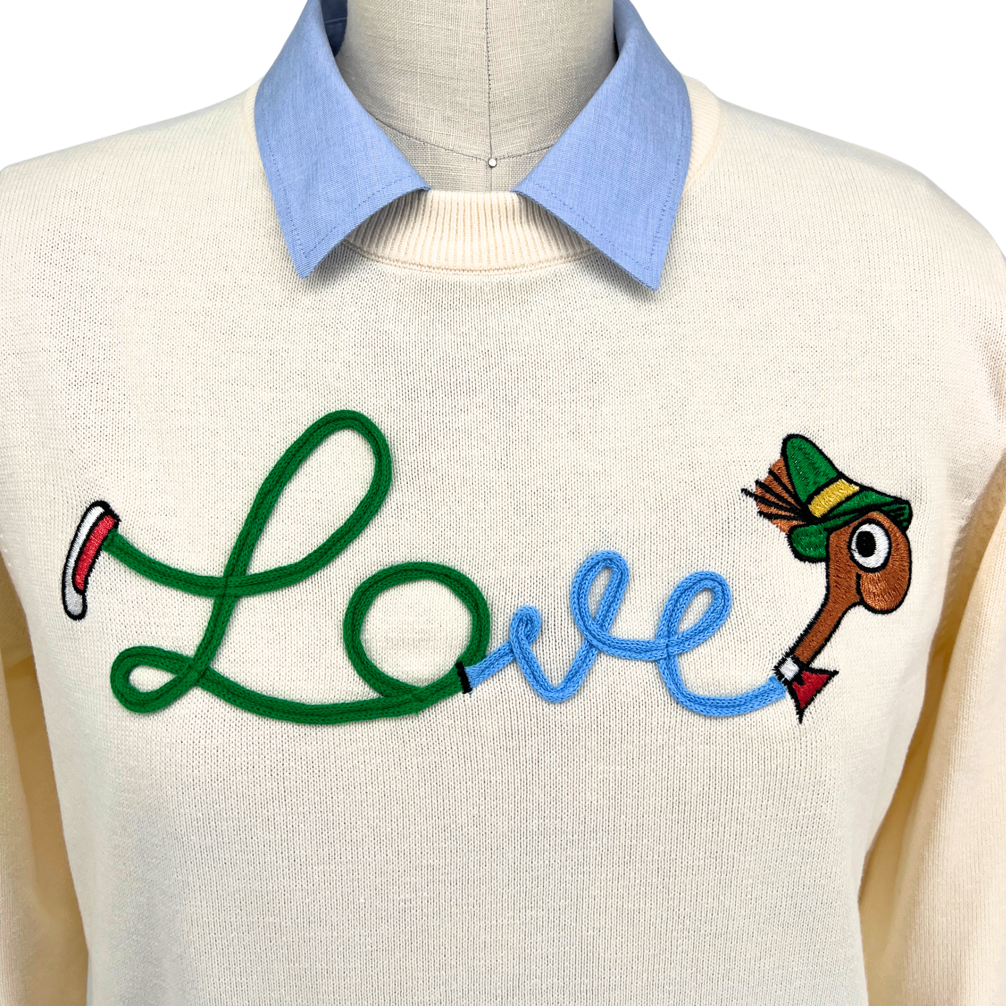 Adult Love Lowly Sweater: Richard Scarry's Busy World™