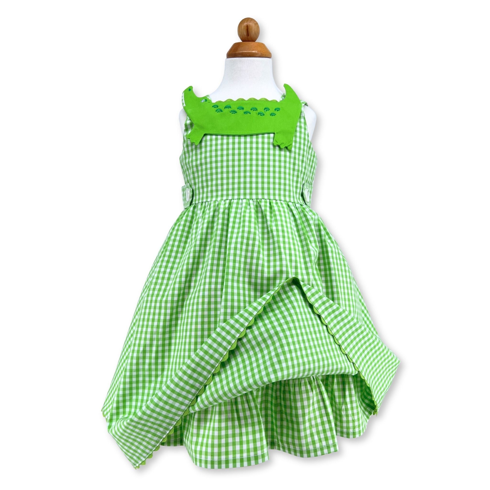 Later Gator Gingham Sundress