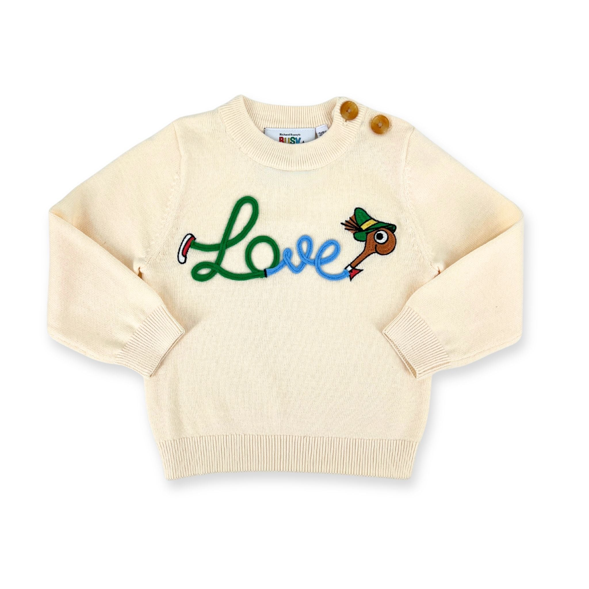 Kids Love Lowly Sweater: Richard Scarry's Busy World™