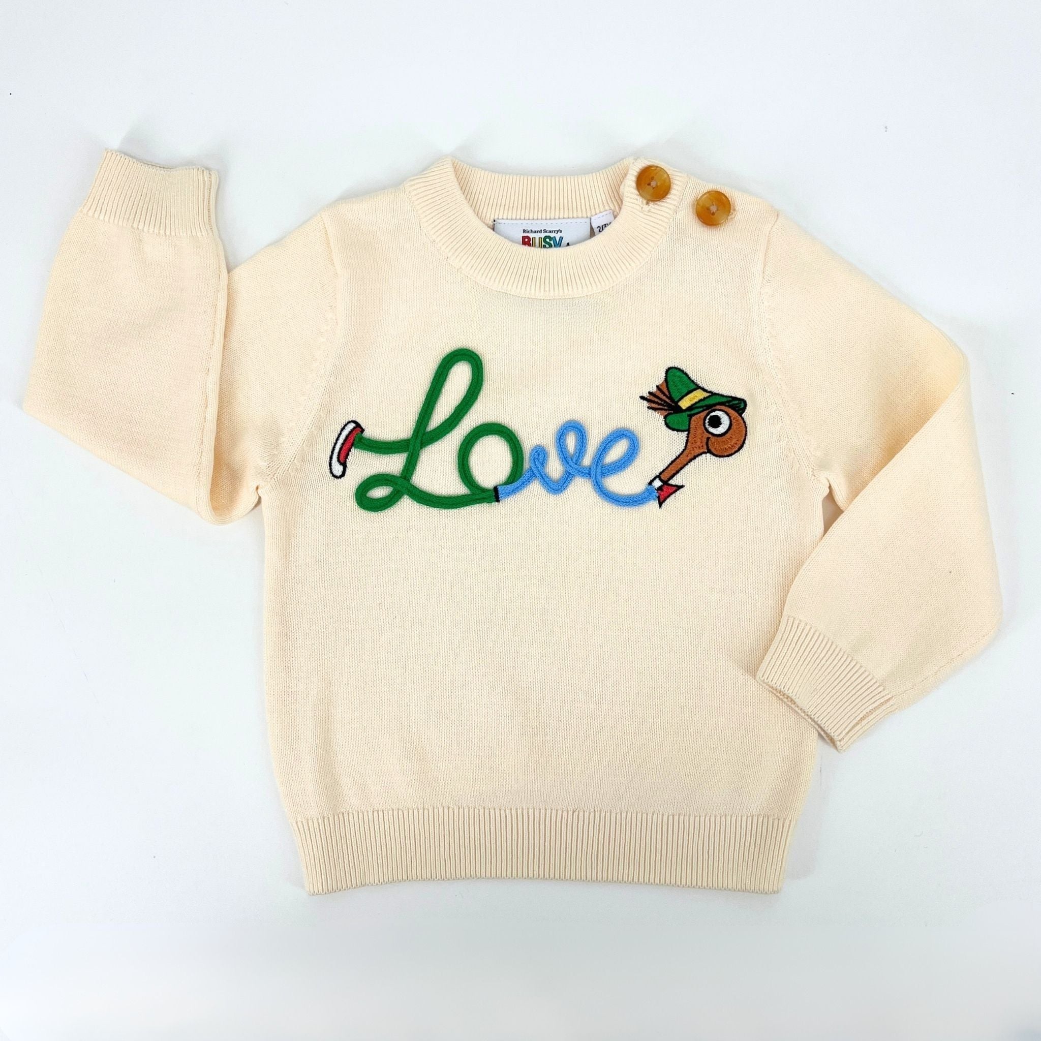 Kids Love Lowly Sweater: Richard Scarry's Busy World™
