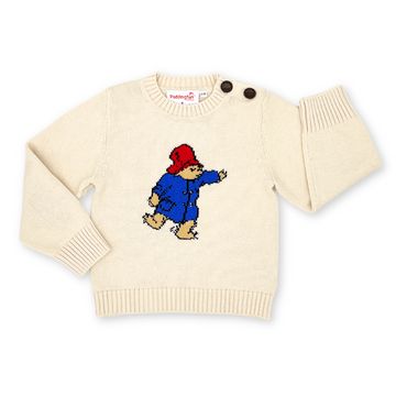 Kids Paddington Bear Sweater - Red Hat Edition
