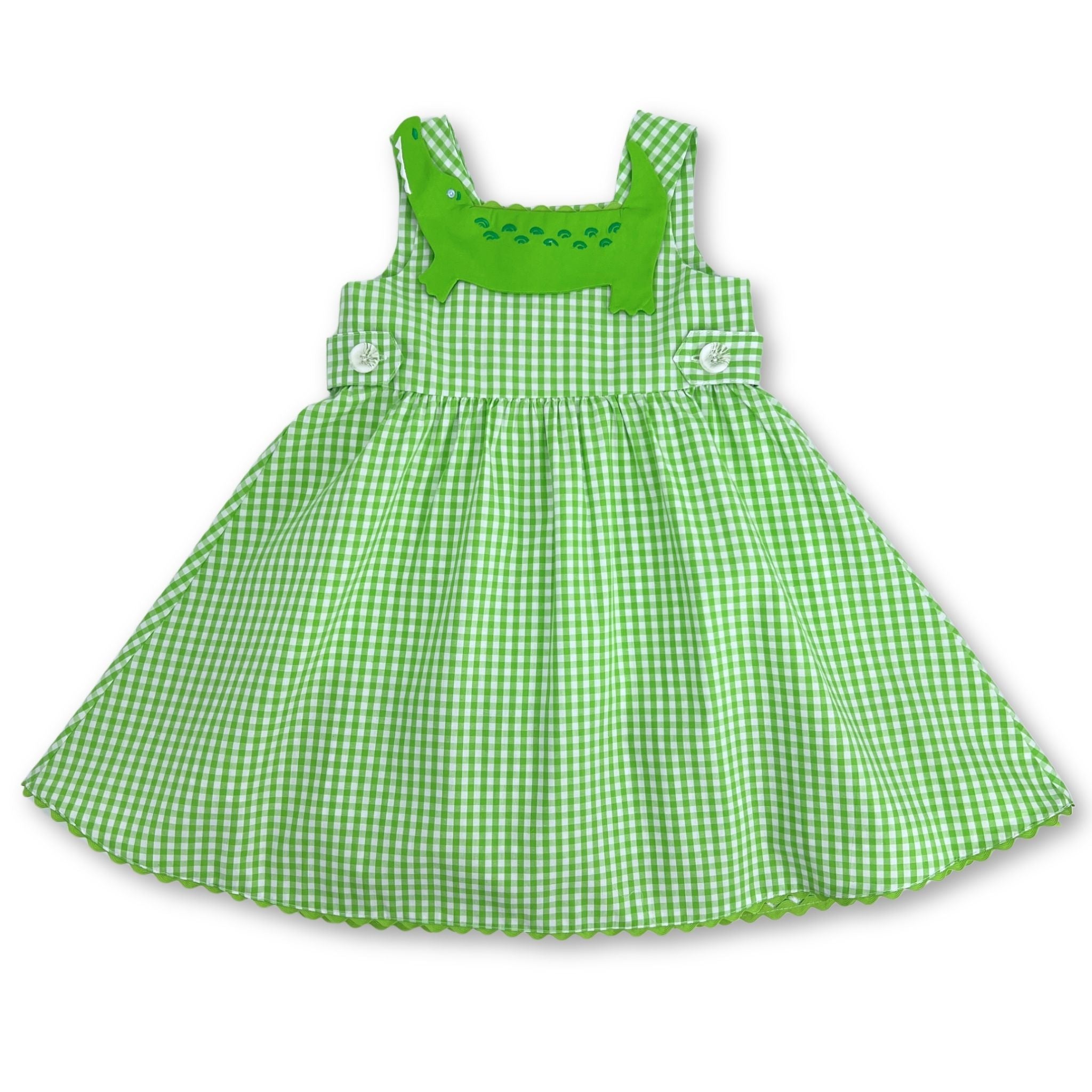 Later Gator Gingham Sundress