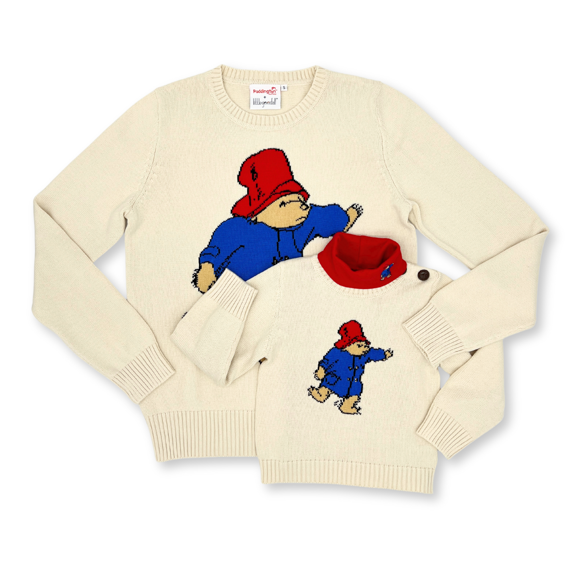 Adult Paddington™ Bear Sweater - Red Hat Edition – Little Goodall