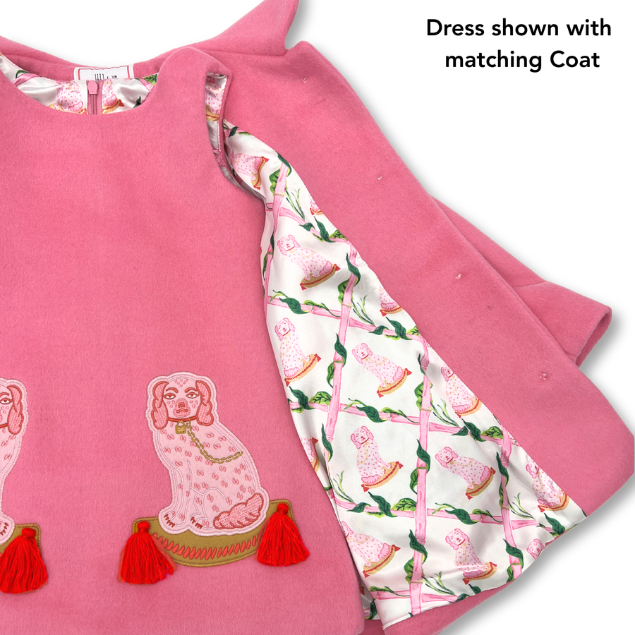 Girls Pink Buffy and Muffy Dress - Willa Heart Collection