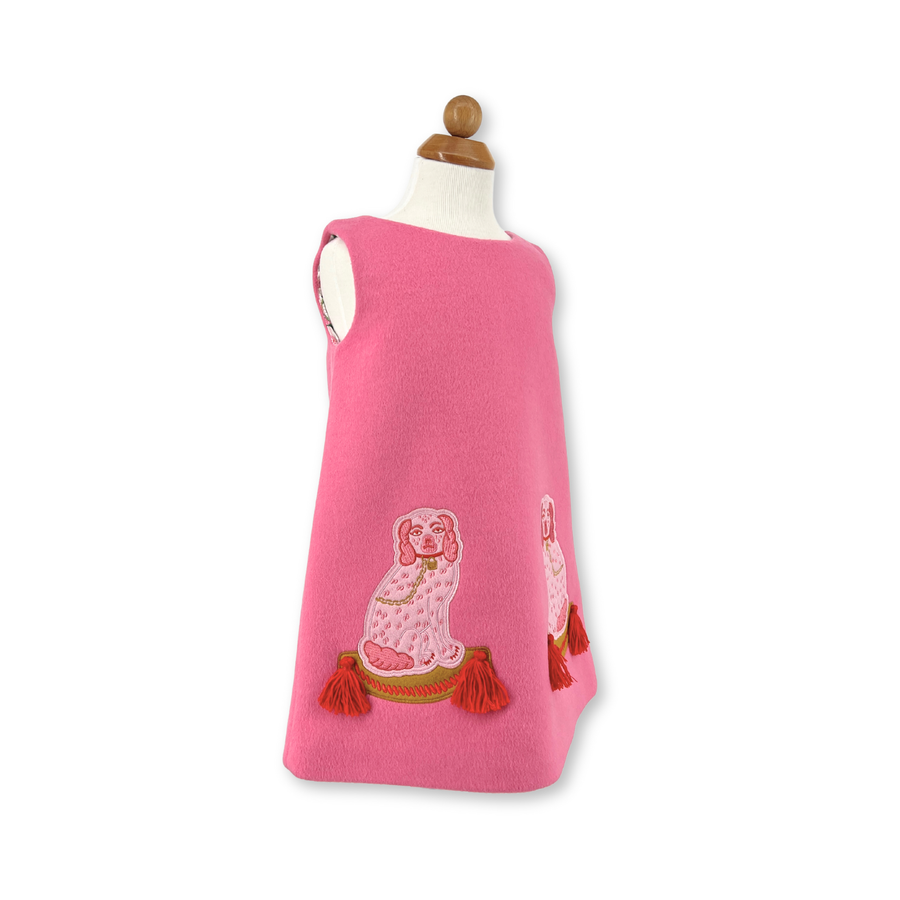 Girls Pink Buffy and Muffy Dress - Willa Heart Collection