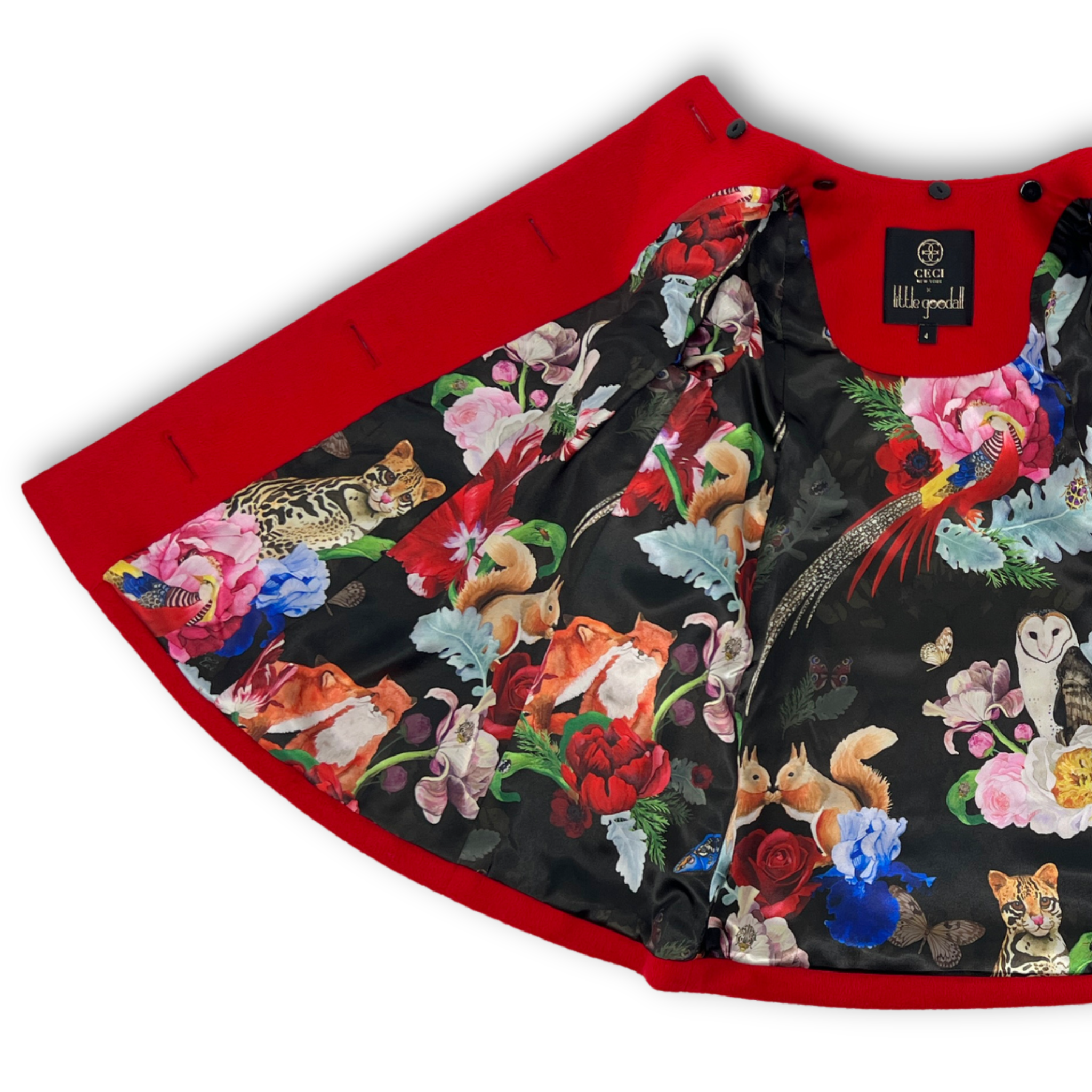 Royal Forest Coat - Ceci Johnson x Little Goodall