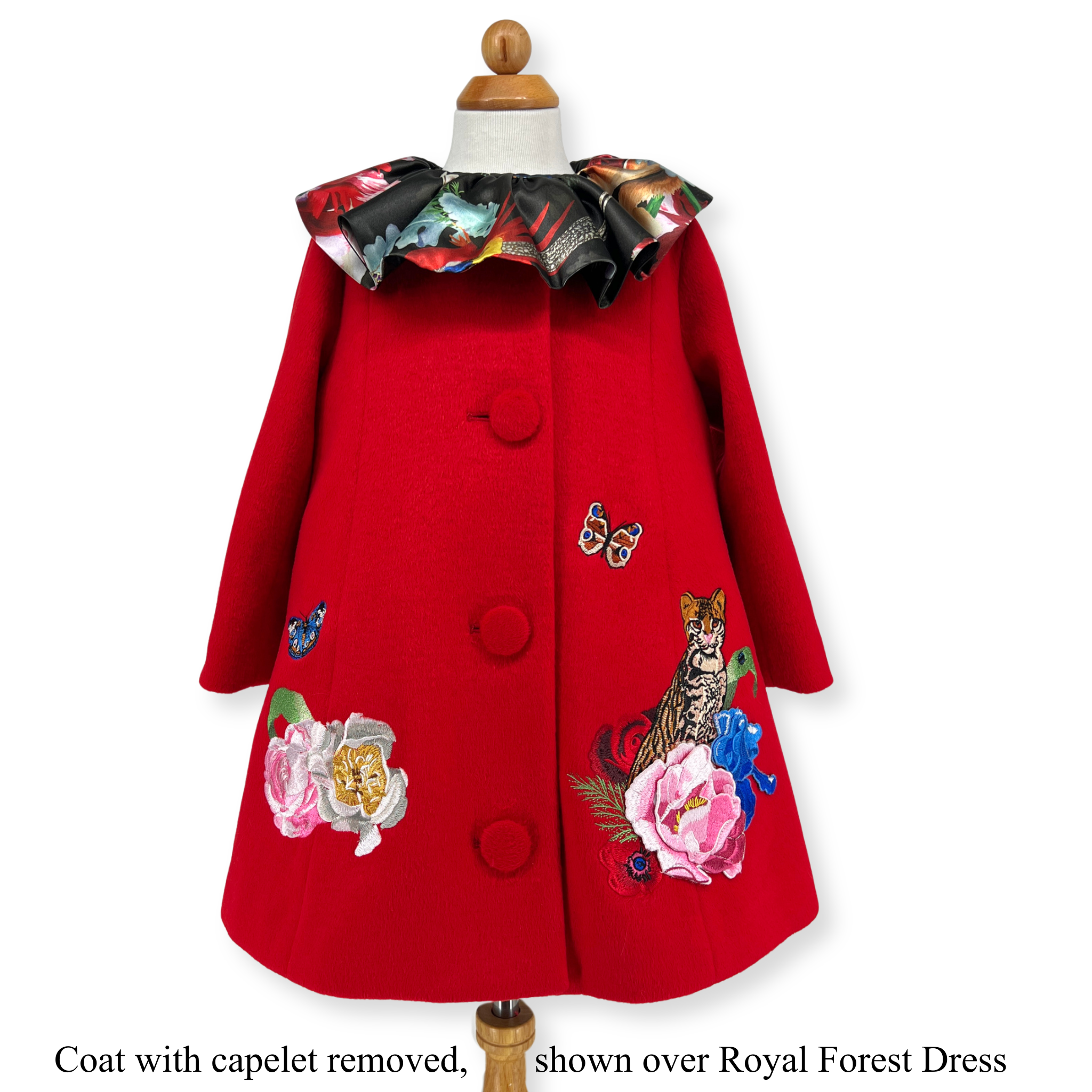 Royal Forest Coat - Ceci Johnson x Little Goodall