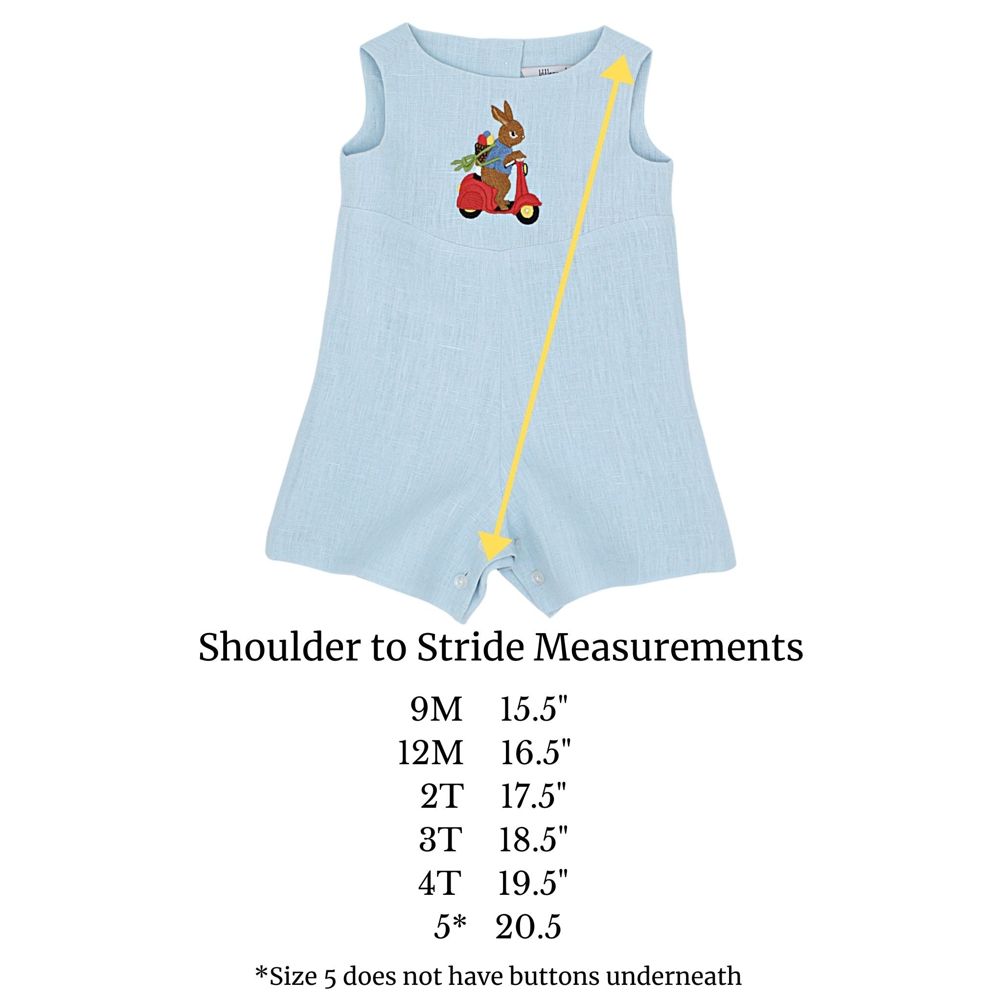 Scooter Bunny Linen Jon Jon