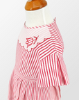 Candy Striped Tulip Play Dress, Size 4-5 Years