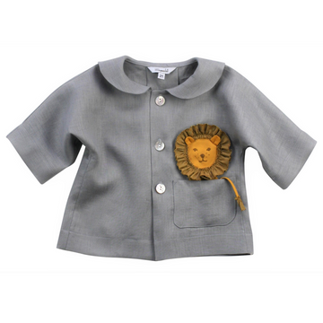 Last of Stock: Lion in my Pocket Topper - Sizes 12M, 2T, 3T only