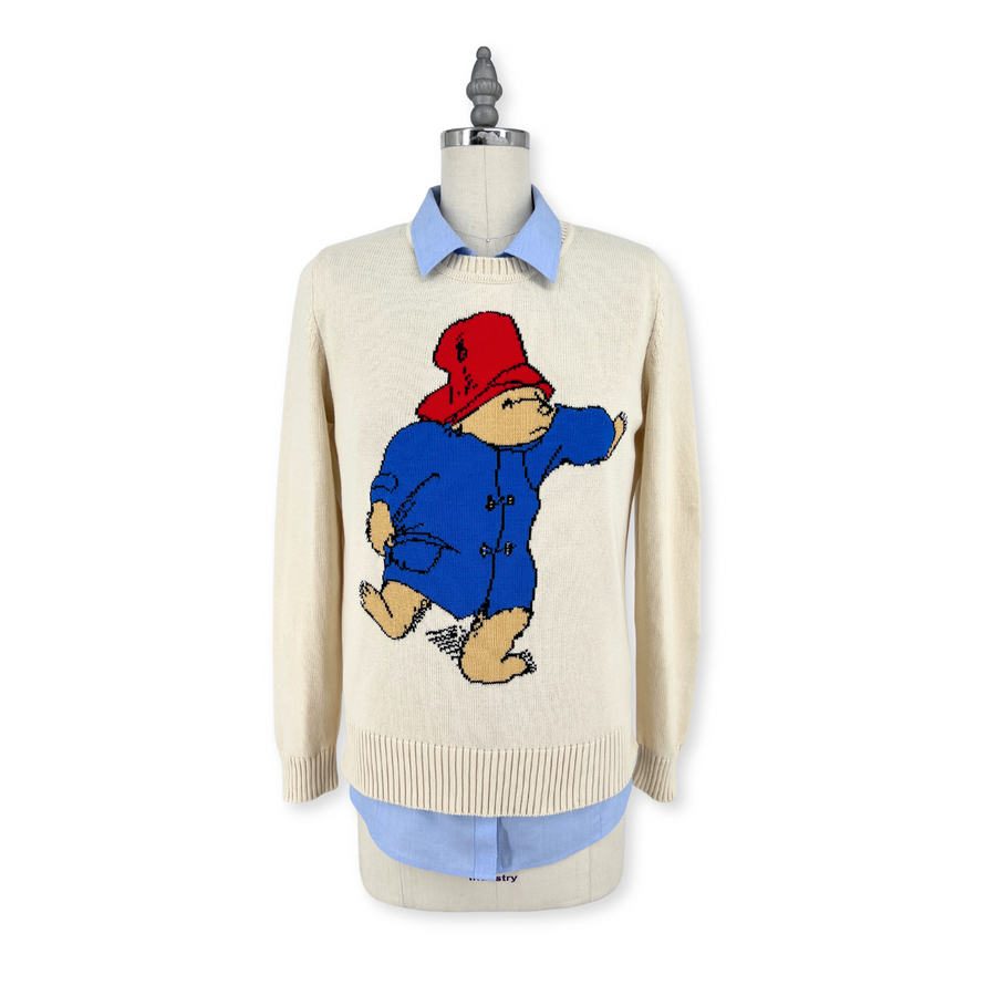 Adult Paddington Bear Sweater - Red Hat Edition