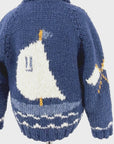 Vintage Nautical Sweater, Size 3-4 Years