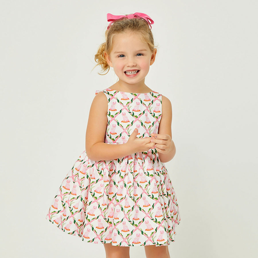 Little Goodall Willa Heart Girls Spring Summer Dress