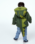 Cheeky Green Dinosaur Coat