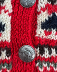 Vintage Schmidt Oslo Handknit Sweater, Size 3-4 Years