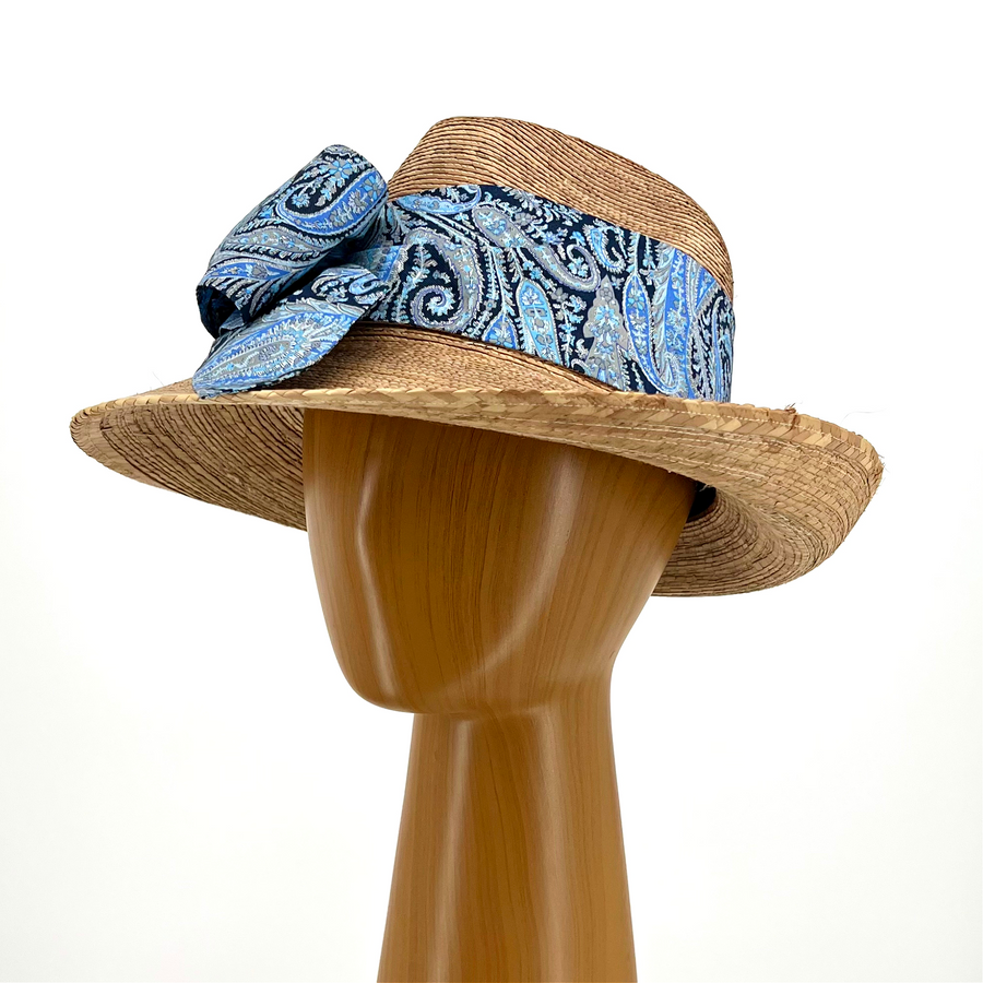 Ladies Paisley Market Hat with Liberty London Hatband