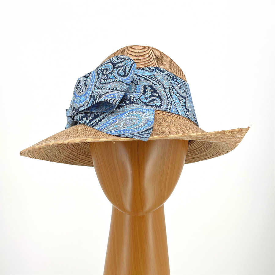 Ladies Paisley Market Hat with Liberty London Hatband