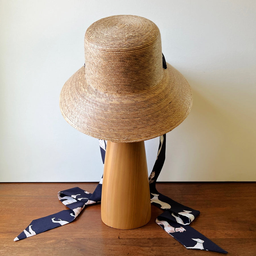 Ladies Beachcomber Hat with choice of Print Sash