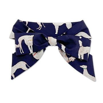 Molly Goodall Navy Pedigree Middy Bow Hatband