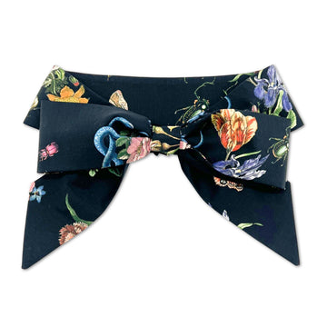 Molly Goodall Midnight Grand Botanical Middy Bow Hatband