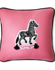Yolanda the Zebra Decorative Pillow - Willa Heart Collection