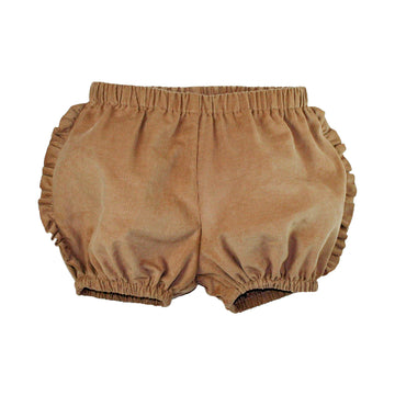 Fawn Babycord Frilly Shorts- 6 and 9 months, 6 years only
