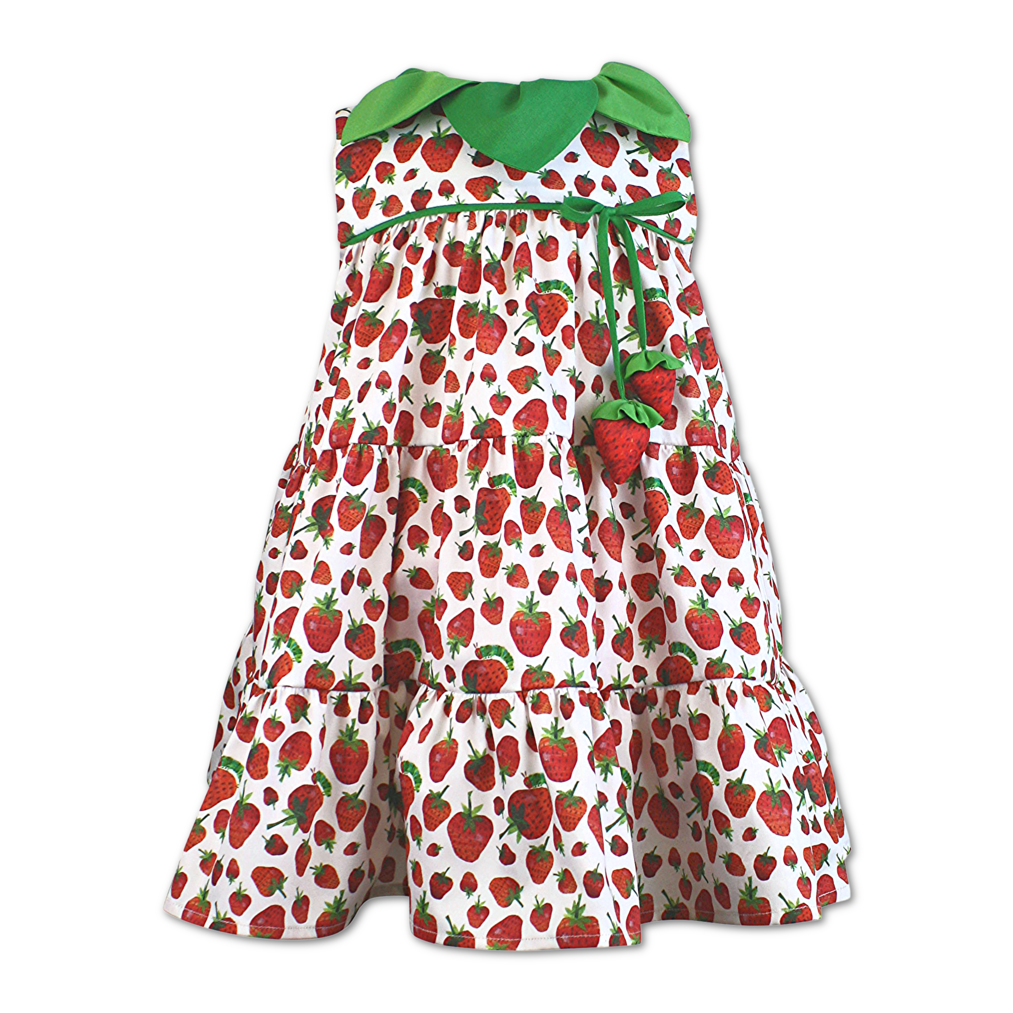 Very Hungry Caterpillar™ Strawberry Leaf Dress – Little Goodall